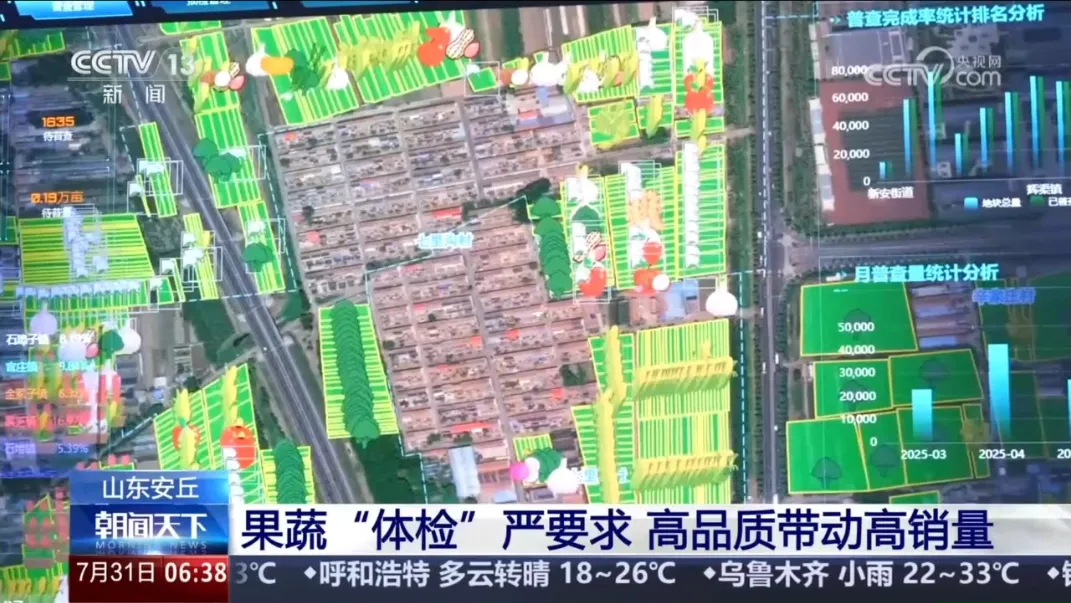 央视《朝闻天下》聚焦苍穹数码农产品质量安全平台,创新方案实力“出圈”